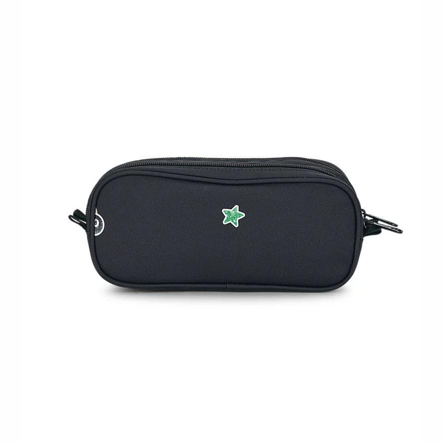 étuis à Crayons JanSport Large Accessory Pouch Noir | ROS-68271374